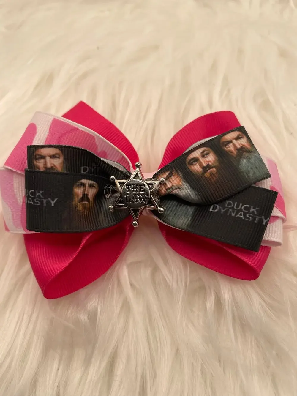 🎀 Handmade Duck Call Boutique Hair Bow 🎀